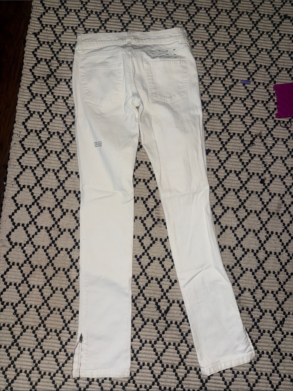 Women’s White Slim Ksubi jeans